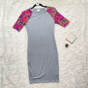 LuLaRoe Julie - Floral and Raglan - NWT